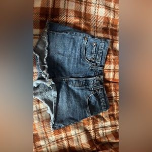Levi 501 cutoff jean shorts
